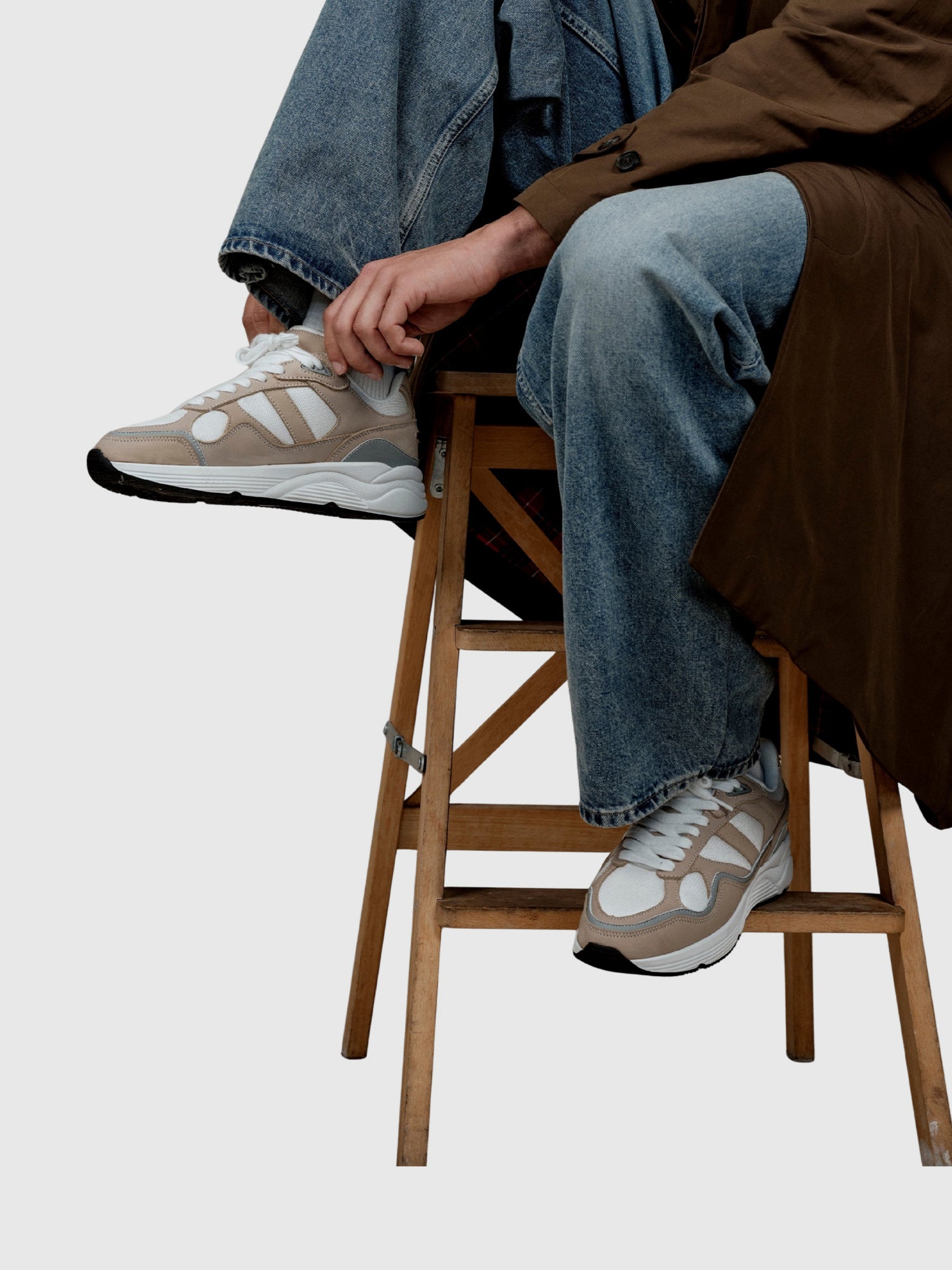 Unseen Runa Beige/Grey/White from Saxumo.com