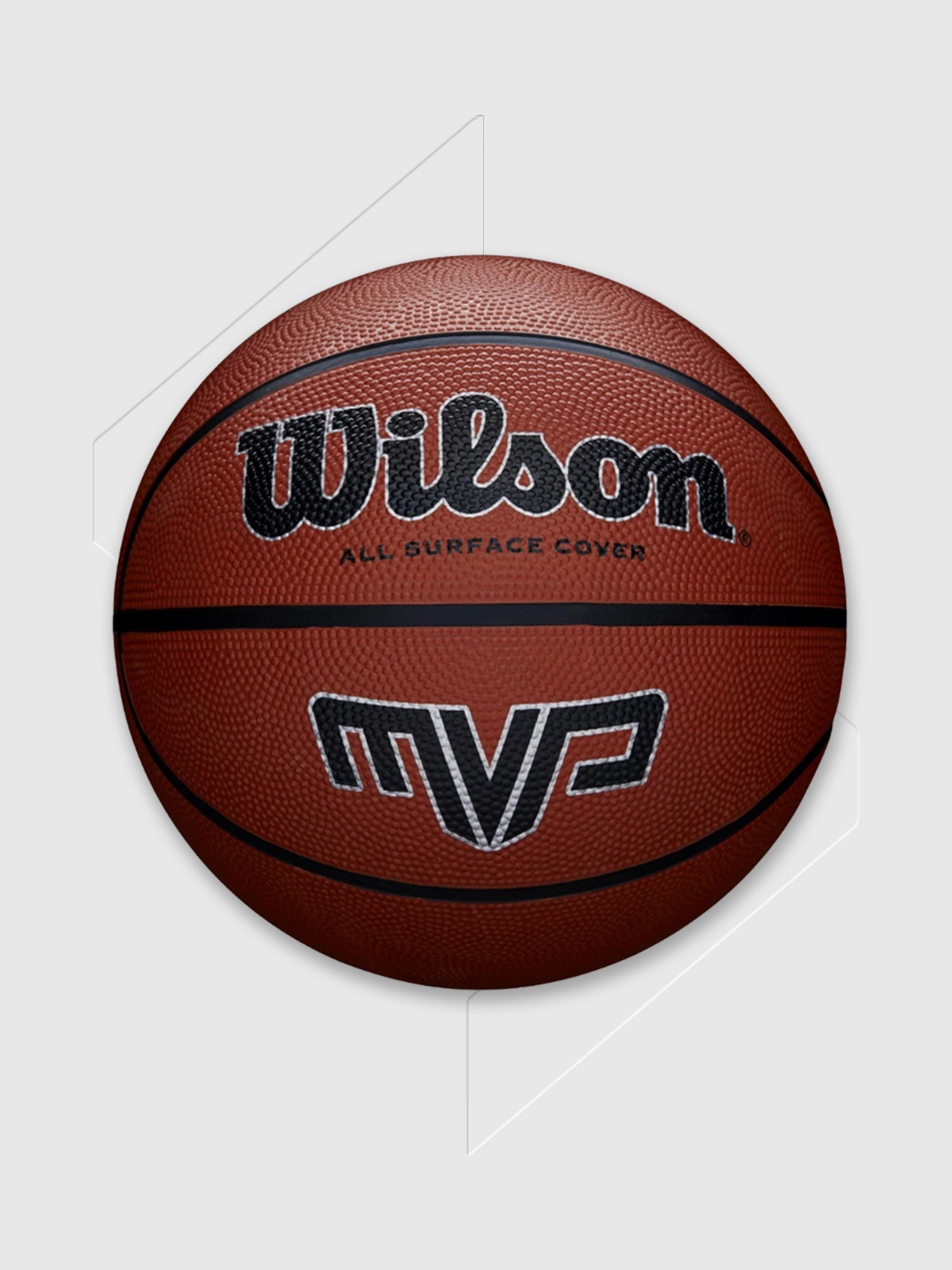 Wilson MVP Basketball V2 Dark Brown from Saxumo.com