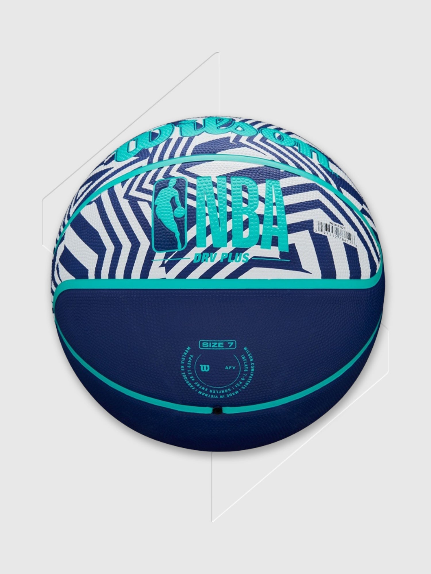 Wilson NBA DRV Plus Dazzle Basketball Blue from Saxumo.com