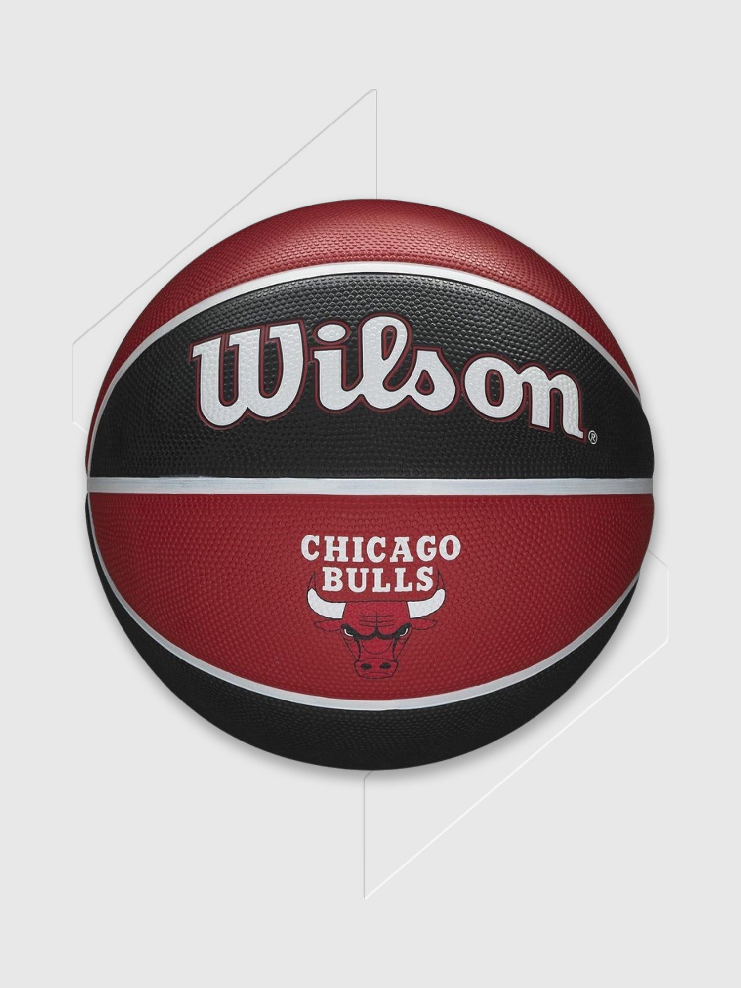 Wilson NBA Team Tribute Basketball Chicago Bulls Red/Black from Saxumo.com