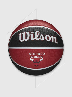 Wilson NBA Team Tribute Basketball Chicago Bulls Red/Black from Saxumo.com