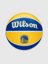 Wilson NBA Team Tribute Basketball Golden State Warriors Blue/Yellow