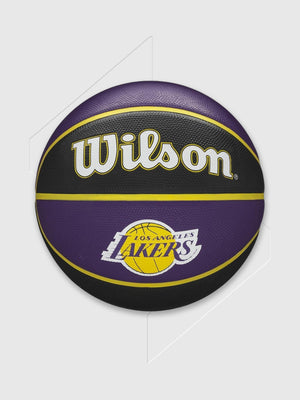 Wilson NBA Team Tribute Basketball LA Lakers Purple/Black from Saxumo.com