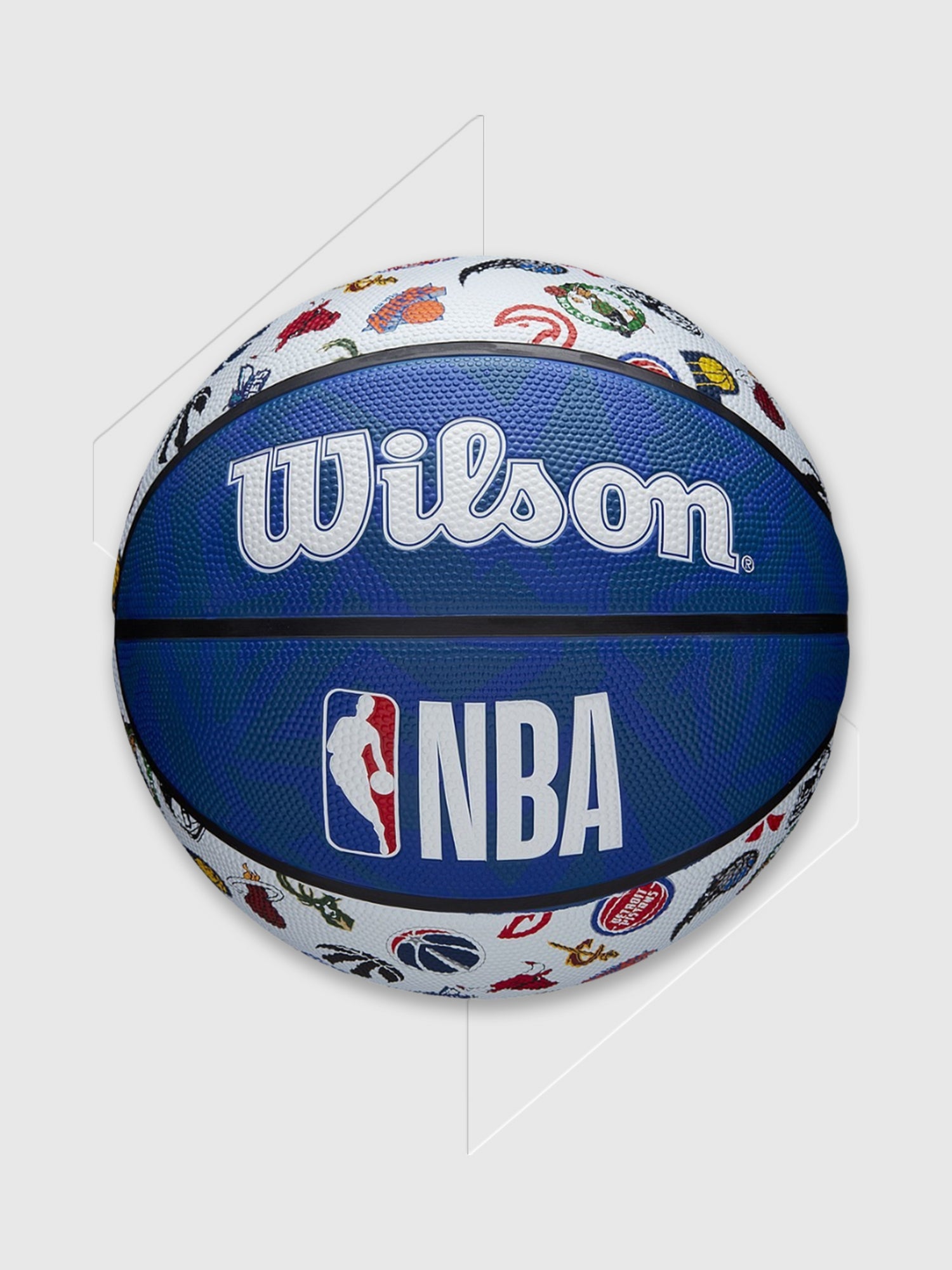 Wilson NBA Tribute All Team Basketball Blue from Saxumo.com