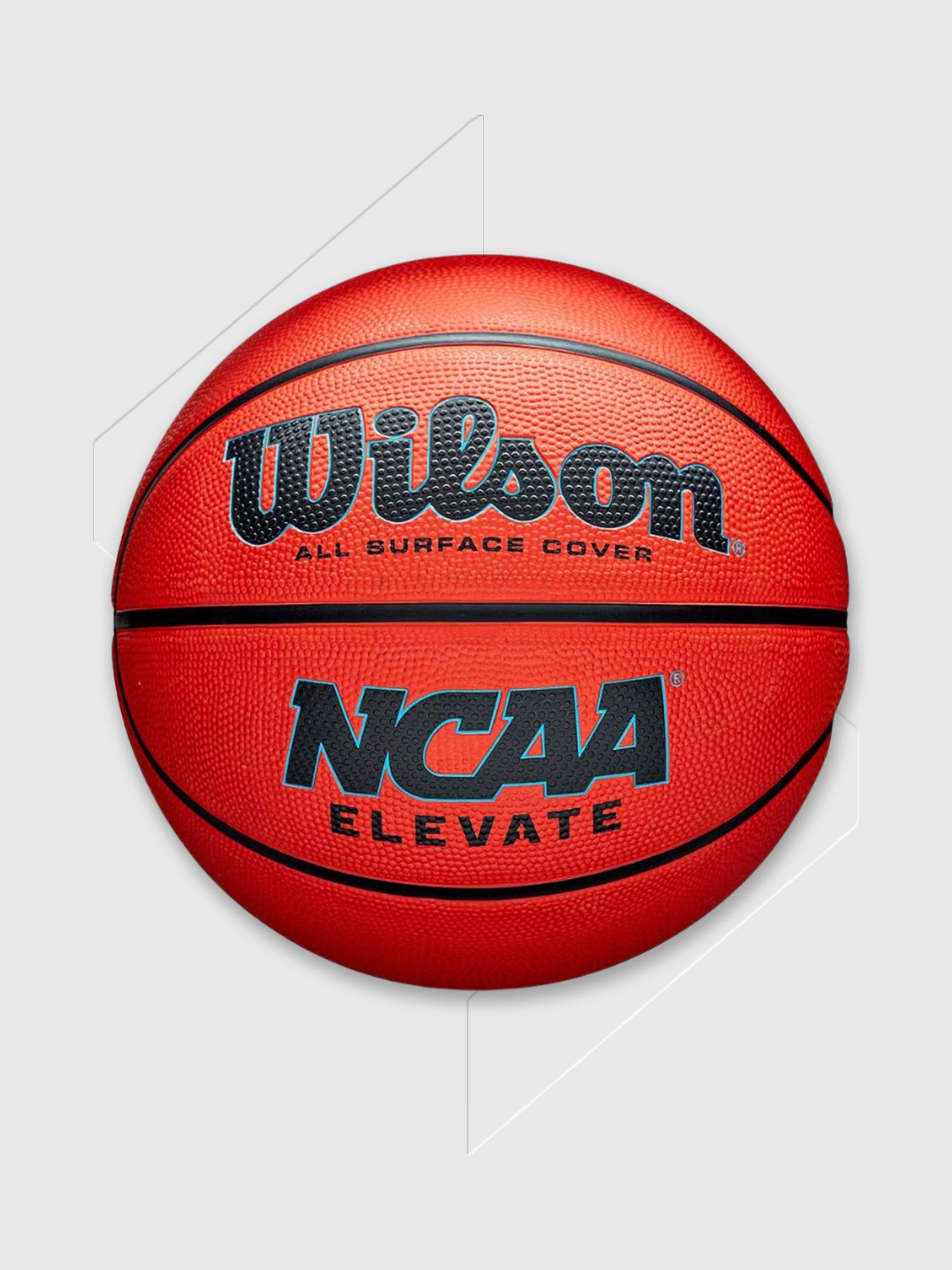 Wilson NCAA Elevate Basketball Orange/Black from Saxumo.com