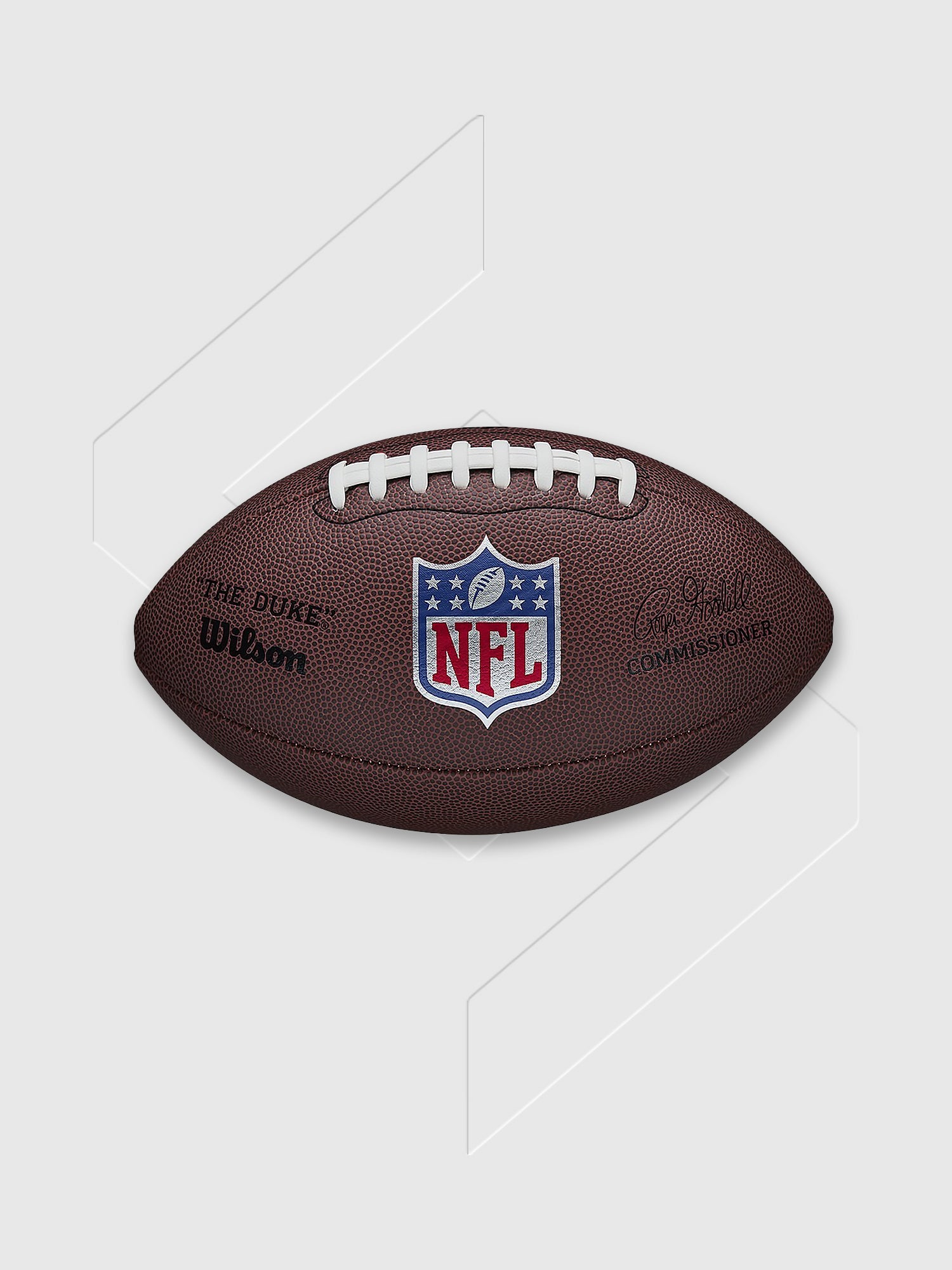 Wilson NFL Duke Replica American Football Dark Brown from Saxumo.com
