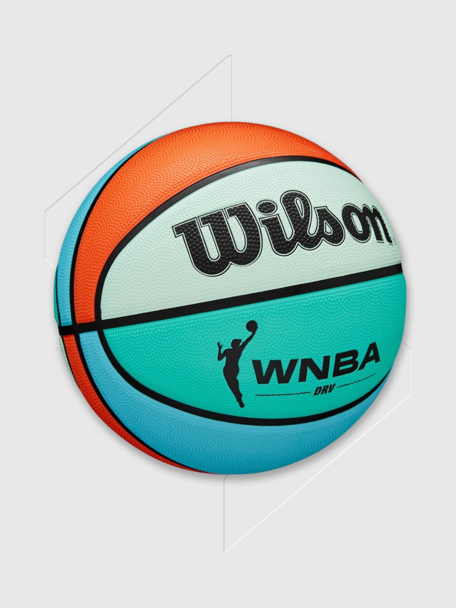 Wilson WNBA DRV Bright Basketball Multicolor from Saxumo.com