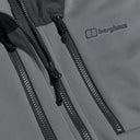 Berghaus Reacon Hooded Jacket Grey/Pinstripe from Saxumo