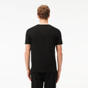 Lacoste 3 Pack Crew T-Shirt Black from Saxumo