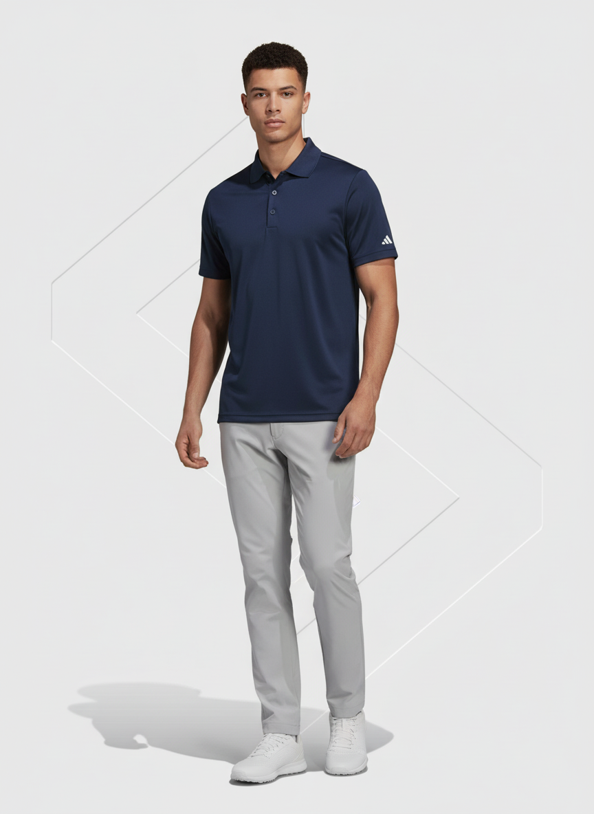Adidas Performance Polo Navy