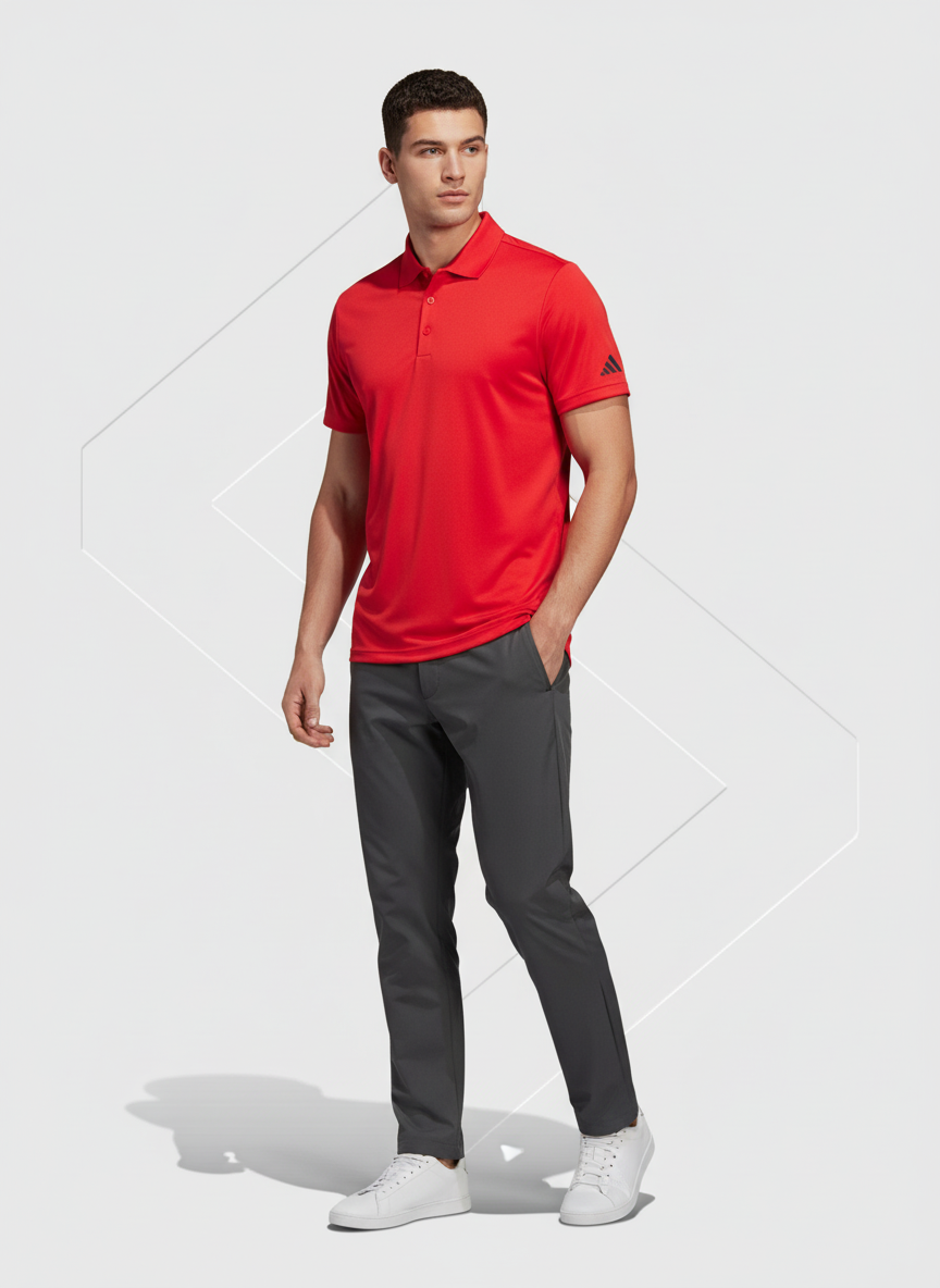 Adidas Performance Polo Red