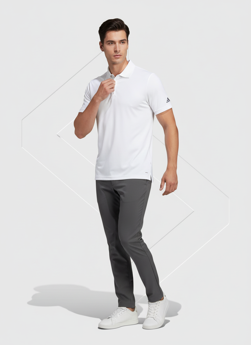 Adidas Performance Polo White