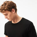 Lacoste 3 Pack Crew T-Shirt Black from Saxumo