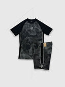 Nike Academy Plus T-shirt/Short Set Black/White from Saxumo.com