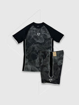 Nike Academy Plus T-shirt/Short Set Black/White